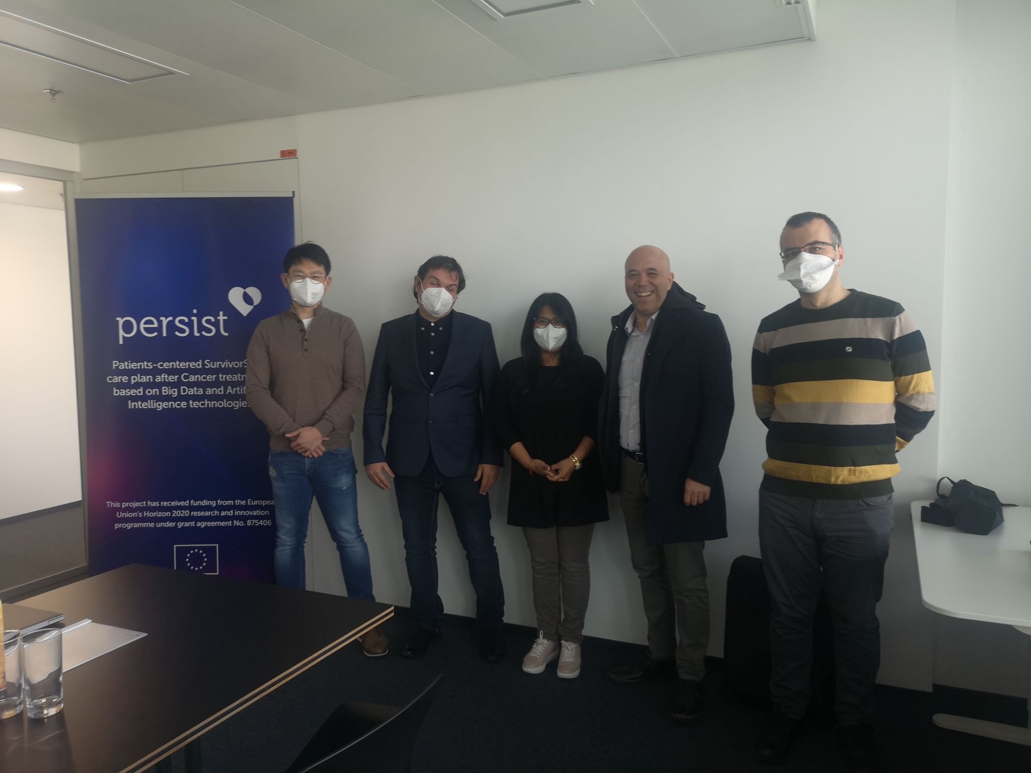 Meeting on PERSIST H2020 between Symptoma, Emoda Software and University of Maribor